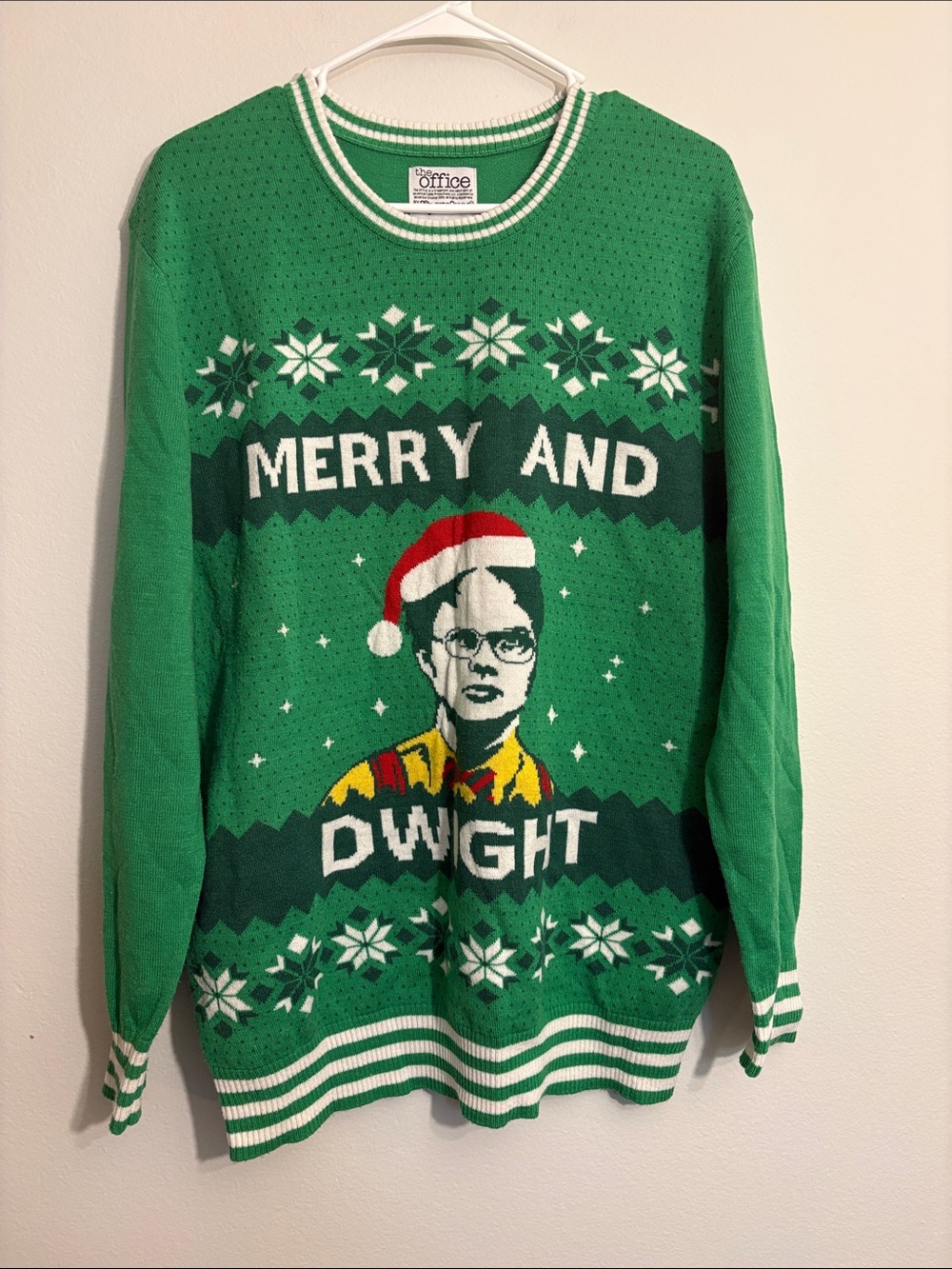 Ugly Christmas sweater The Office Dwight